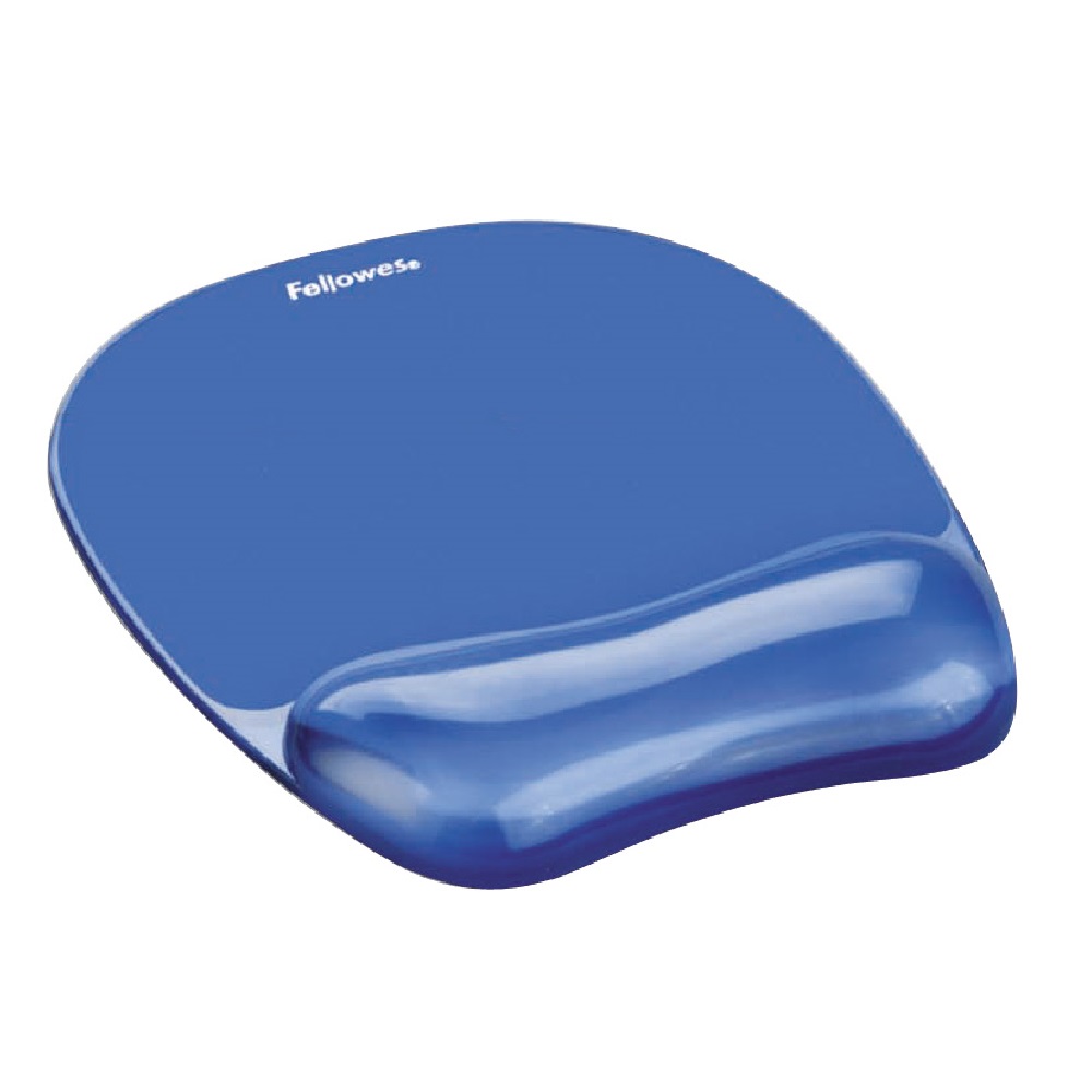 Fellowes Mousepad mit Handgelenkauflage Crystals Gel schwarz - Ergono, 18,39