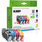 KMP H62V Tinten-SET ERSETZT HP 364XL / N9J74AE BK/C/M/Y