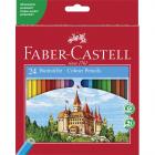 FABER-CASTELL Buntstifte Classic CASTLE farbsortiert - 24 Stifte